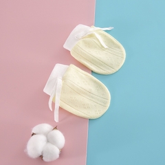 Bao Tay Lưới Trơn Thông Thoáng Dành Cho Bé Sơ Sinh Từ 0 - 12 Tháng