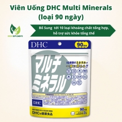 Viên Uống DHC Multi Minerals Bổ Sung Khoáng Tổng Hợp