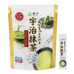 Bột Matcha Dễ Hòa Tan Morihan Uji Matcha Nhật Bản Túi 30 Thanh 1,8g