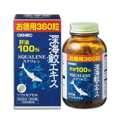 Viên Uống Dầu Gan Cá Mập Orihiro Squalene 360 Viên
