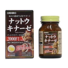 Viên Uống Phòng Ngừa Tai Biến Đột Quỵ Orihiro Nattokinase 2000FU
