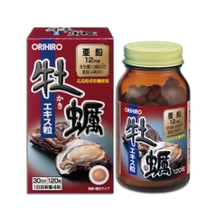 Viên Uống Tinh Chất Hàu Tươi Orihiro Hỗ Trợ Sinh Lý 120 Viên
