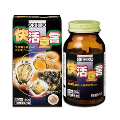 Viên Uống Tinh Chất Hàu Tươi, Tỏi, Nghệ Orihiro Hỗ Trợ Sinh Lý 180 Viên