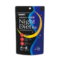 Trà Night Diet Tea Orihiro Hỗ Trợ Giảm Cân Túi 20 Gói