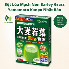 Bột Lúa Mạch Non Barley Grass Nguyên Chất Yamamoto Kanpo Nhật Bản