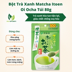 Bột Trà Xanh Matcha Itoen Oi Ocha Túi 80g