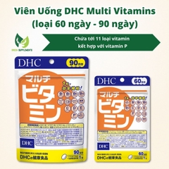 Viên Uống DHC Multi Vitamins Bổ Sung Vitamin Tổng Hợp
