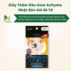 Giấy Thấm Dầu Kose Softymo Nhật Bản Gói 60 Tờ