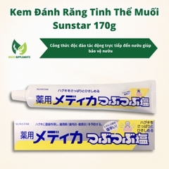 Kem Đánh Răng Tinh Thể Muối Sunstar 170g