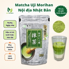 Bột Matcha Nhật Bản Morihan Uji Matcha Culinary Grade Túi 100g