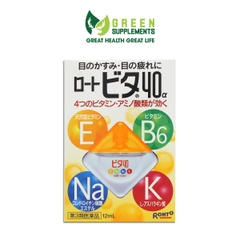 Nước Nhỏ Mắt Rohto Vita 40a 12ml