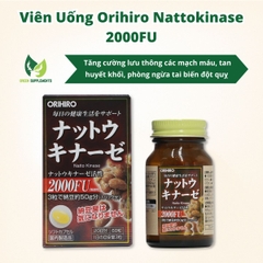 Viên Uống Phòng Ngừa Tai Biến Đột Quỵ Orihiro Nattokinase 2000FU