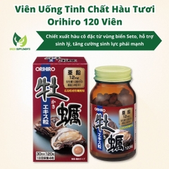 Viên Uống Tinh Chất Hàu Tươi Orihiro Hỗ Trợ Sinh Lý 120 Viên