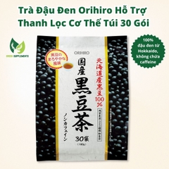Trà Đậu Đen Orihiro Hỗ Trợ Thanh Lọc Cơ Thể Túi 30 Gói