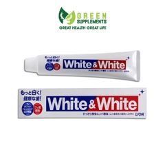 Kem Đánh Răng Lion White & White Hương Bạc Hà 150g