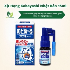 Xịt Họng Kobayashi Nhật Bản 15ml
