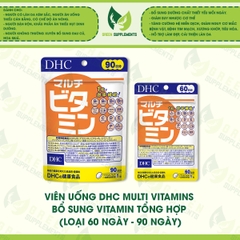 Viên Uống DHC Multi Vitamins Bổ Sung Vitamin Tổng Hợp