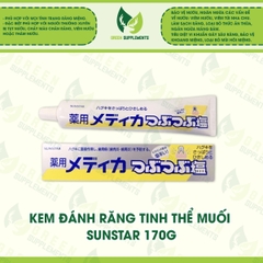 Kem Đánh Răng Tinh Thể Muối Sunstar 170g