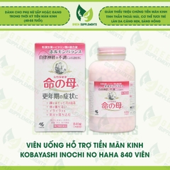 Viên Uống Hỗ Trợ Tiền Mãn Kinh Kobayashi Inochi No Haha 840 Viên