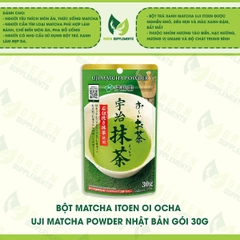 Bột Matcha Itoen Oi Ocha Uji Matcha Powder Nhật Bản Gói 30g