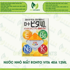 Nước Nhỏ Mắt Rohto Vita 40a 12ml