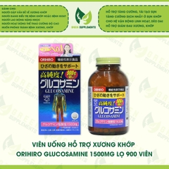 Viên Uống Hỗ Trợ Xương Khớp Orihiro Glucosamine 1500mg Lọ 900 Viên