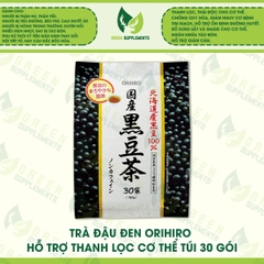 Trà Đậu Đen Orihiro Hỗ Trợ Thanh Lọc Cơ Thể Túi 30 Gói