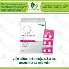 Viên Uống Cải Thiện Nám Da Transino EX 240 Viên
