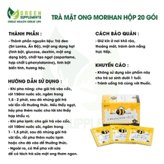Trà Mật Ong Morihan Hộp 20 Gói
