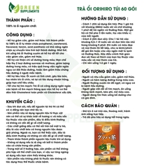 Trà Ổi Orihiro Túi 60 Gói