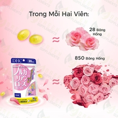 Viên Uống DHC Bulgarian Rose Thơm Cơ Thể (loại 20 ngày)