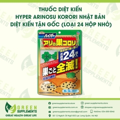 Thuốc Diệt Kiến Hyper Arinosu Korori Nhật Bản Diệt Kiến Tận Gốc (loại 24 hộp nhỏ)