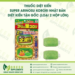 Thuốc Diệt Kiến Super Arinosu Korori Nhật Bản Diệt Kiến Tận Gốc (loại 2 hộp lớn)