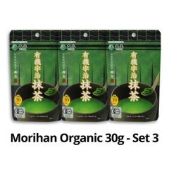 Bột Matcha Nhật Bản Morihan Organic Uji Matcha 30g