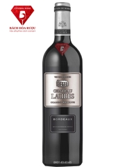 Rượu vang đỏ Chateau Laubes Bordeaux mác thiếc