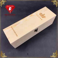 Hộp Gỗ Đơn World of Fine Wine Sang Trọng