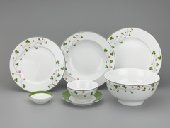 Dĩa tròn 20 cm - Jasmine - Hoa May Mắn