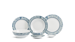 Dĩa tròn 20 cm - Jasmine - Vinh Quy Nhạt
