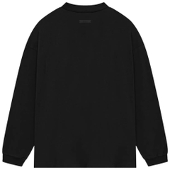 Áo Fear of God Essentials Jersey Long Sleeve Black 125BT244200F