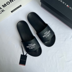 Dép Tommy Hilfiger Embroidered Hilfiger Slide Navy  FM05342 400