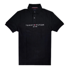Áo Polo Tommy Hilfiger Regular Fit Embroidered Tommy Graphic Black 78JB112 001