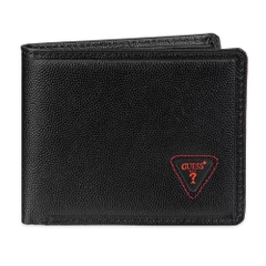 Ví Nam GUESS Classic Bifold Wallet Genuine Leather Black 31GU240008 001