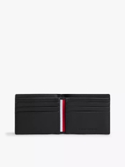 Ví Tommy Hilfiger Men's Casual Flag Mini Credit Card Black AM14252 001