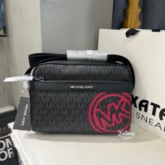 Túi Michael Kors Cooper Embellished Signature Logo Utility Crossbody Bag DK Raspberry 37T5LCOC5B