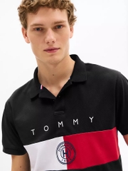 Áo Polo Tommy Hilfiger Regular Fit Chest Logo Black XM04201 001