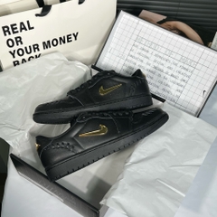 Jordan 1 Low Method of Make Black Metallic Gold FN5032 007
