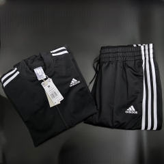 Bộ Thể Thao adidas Nữ Essentials 3-Stripes Track Suit Black GM5534