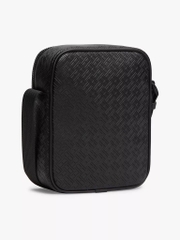 Túi Tommy Hilfiger Allover Flag Logo Mini Reported Bag Black AM14193 001