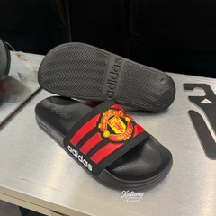 Dép Adilette Shower Manchester United Black Red JS4963