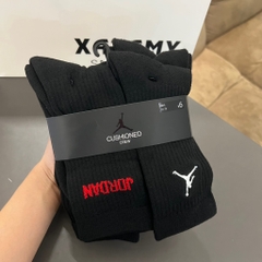 Vớ Cổ High Jordan Cushioned Crew 6PK Black BJ0343 023